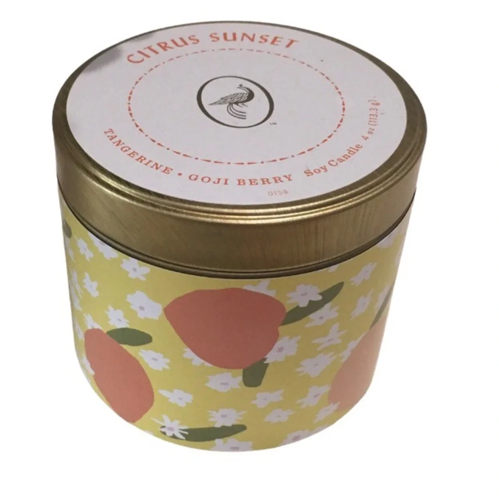 NWOB Citrus Sunset Soy Candle 4 oz.